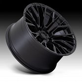 Fuel Rebar 6 D847 Blackout Custom Truck Wheels 2